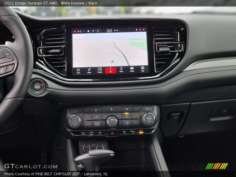 Controls of 2021 Durango GT AWD