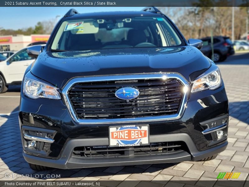 Crystal Black Silica / Slate Black 2021 Subaru Ascent Touring