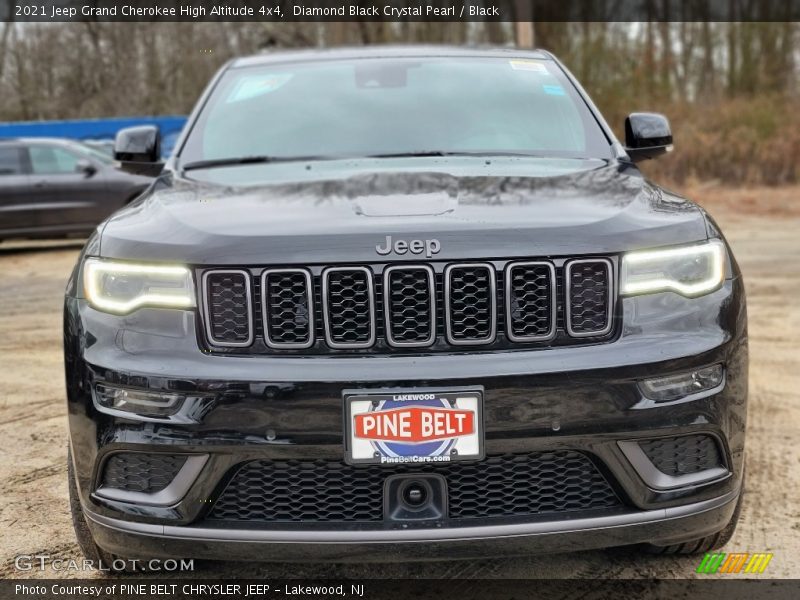Diamond Black Crystal Pearl / Black 2021 Jeep Grand Cherokee High Altitude 4x4