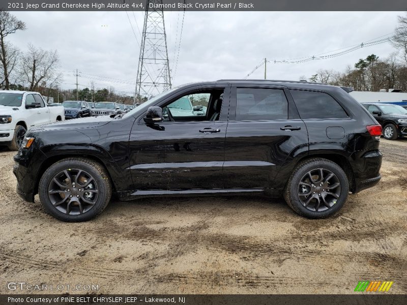  2021 Grand Cherokee High Altitude 4x4 Diamond Black Crystal Pearl