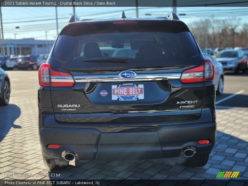 Crystal Black Silica / Slate Black 2021 Subaru Ascent Touring