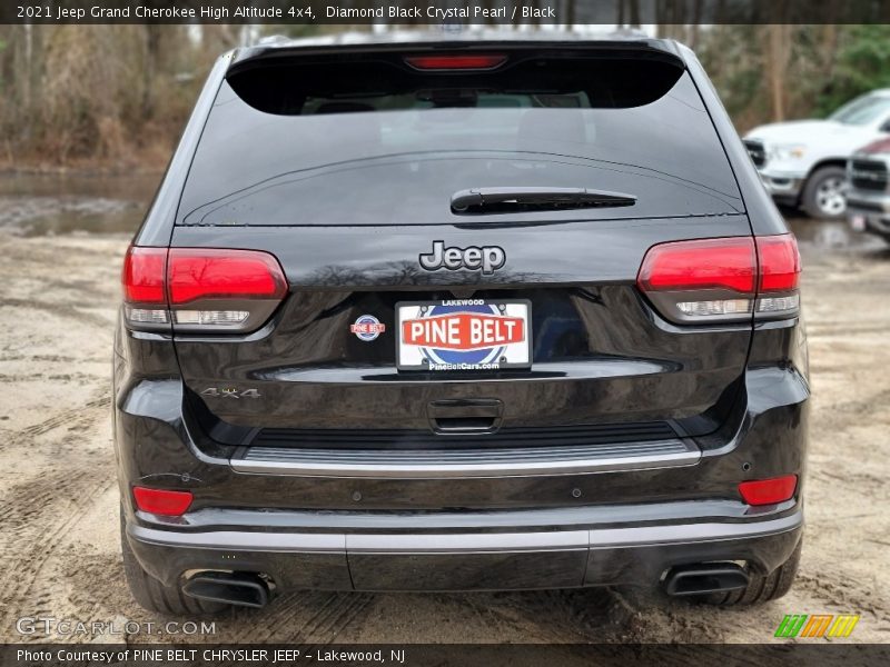 Diamond Black Crystal Pearl / Black 2021 Jeep Grand Cherokee High Altitude 4x4