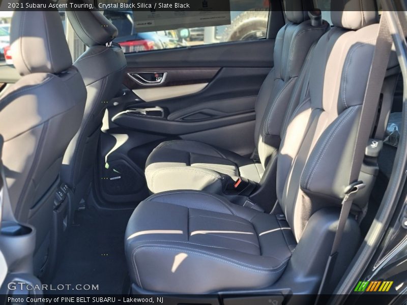 Crystal Black Silica / Slate Black 2021 Subaru Ascent Touring