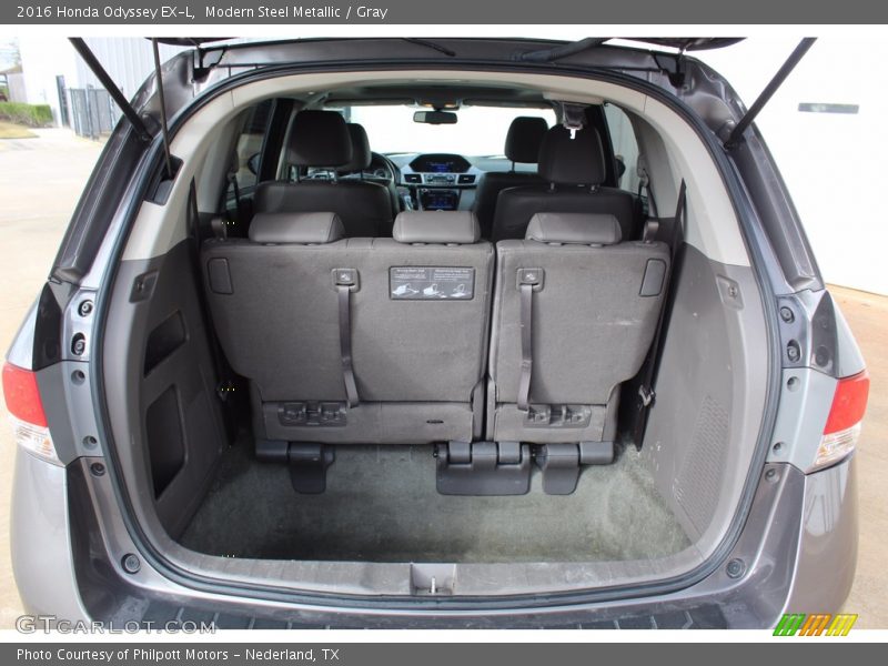 Modern Steel Metallic / Gray 2016 Honda Odyssey EX-L