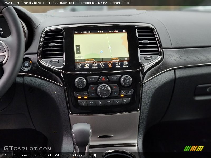 Diamond Black Crystal Pearl / Black 2021 Jeep Grand Cherokee High Altitude 4x4
