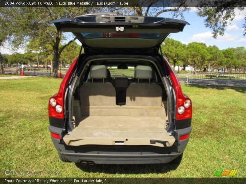 Nautic Blue Metallic / Taupe/Light Taupe 2004 Volvo XC90 T6 AWD