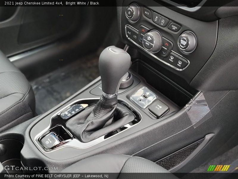  2021 Cherokee Limited 4x4 9 Speed Automatic Shifter