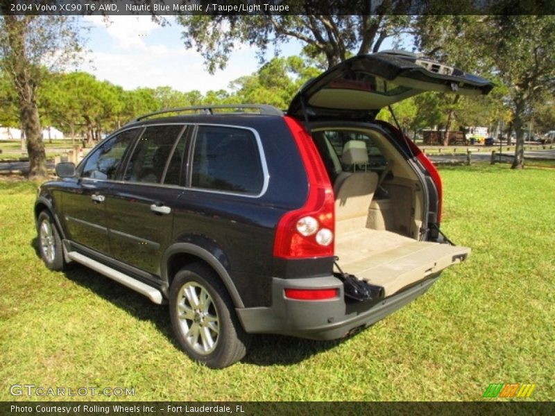 Nautic Blue Metallic / Taupe/Light Taupe 2004 Volvo XC90 T6 AWD