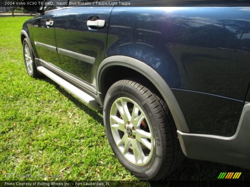 Nautic Blue Metallic / Taupe/Light Taupe 2004 Volvo XC90 T6 AWD