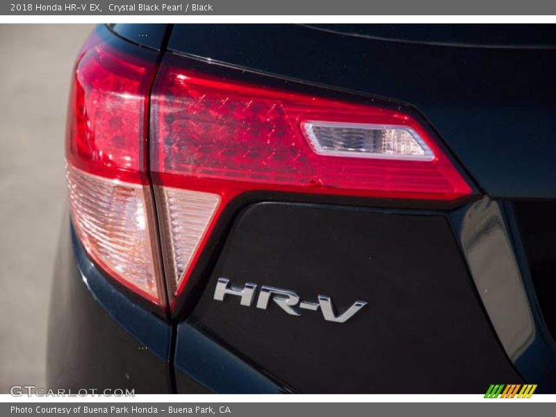 Crystal Black Pearl / Black 2018 Honda HR-V EX
