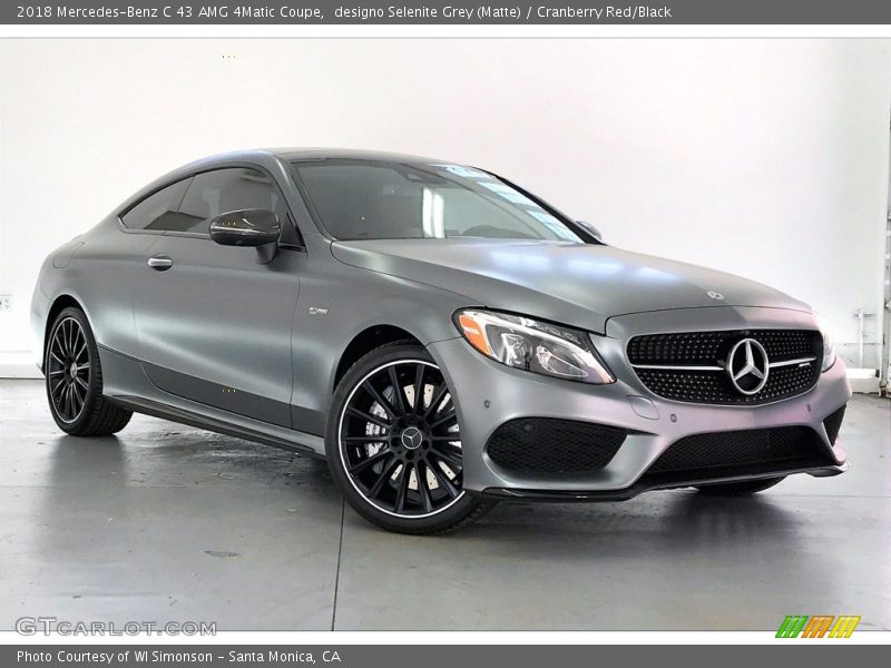 Front 3/4 View of 2018 C 43 AMG 4Matic Coupe