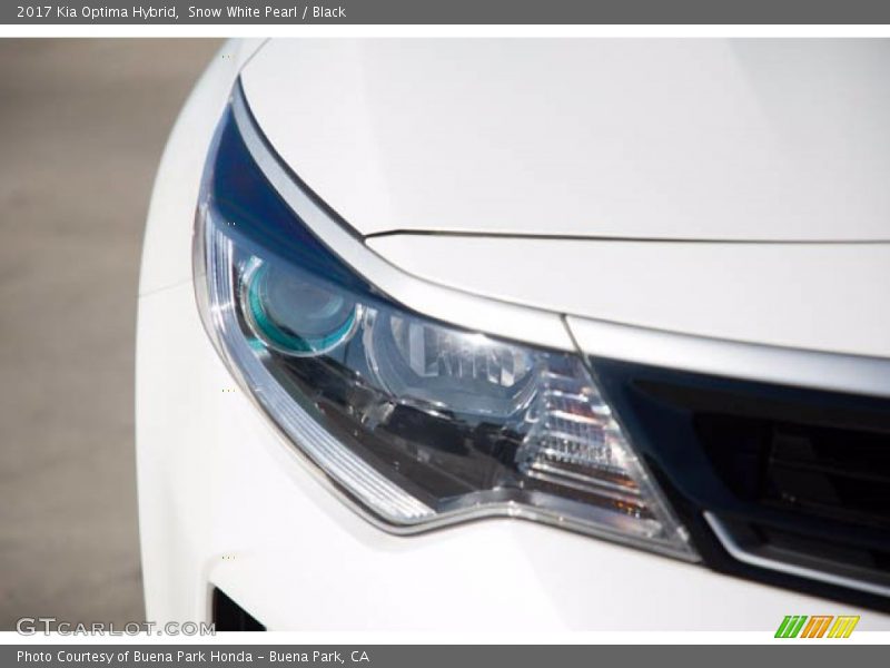 Snow White Pearl / Black 2017 Kia Optima Hybrid