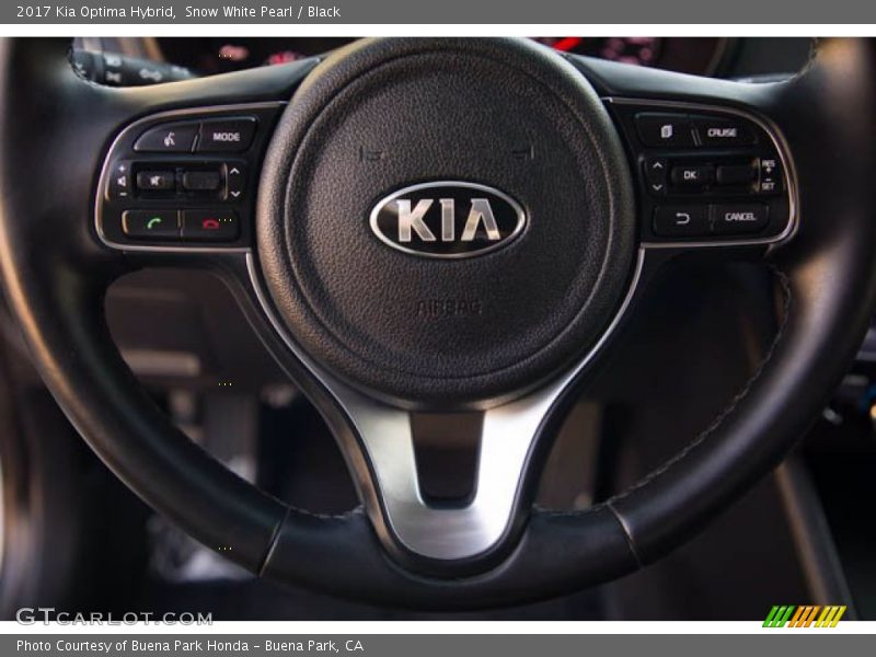  2017 Optima Hybrid Steering Wheel