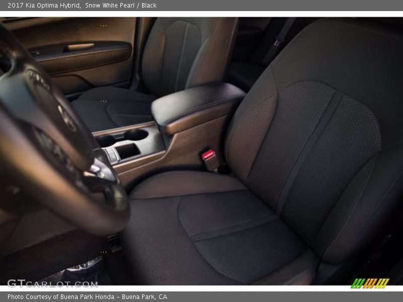 Snow White Pearl / Black 2017 Kia Optima Hybrid
