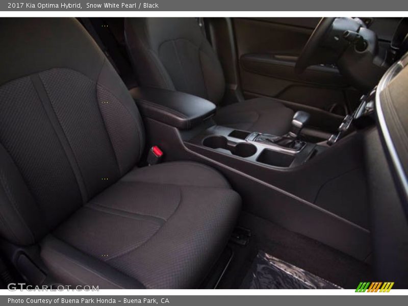 Snow White Pearl / Black 2017 Kia Optima Hybrid