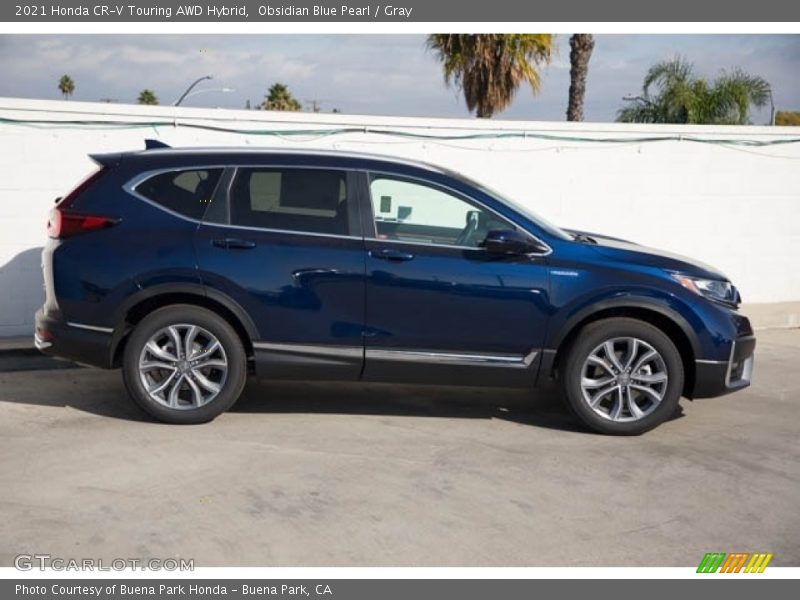  2021 CR-V Touring AWD Hybrid Obsidian Blue Pearl