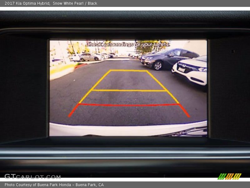 Snow White Pearl / Black 2017 Kia Optima Hybrid
