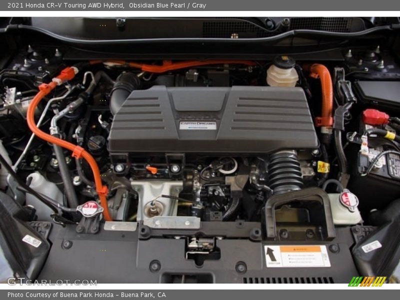  2021 CR-V Touring AWD Hybrid Engine - 2.0 Liter DOHC 16-Valve i-VTEC 4 Cylinder Gasoline/Electric Hybrid