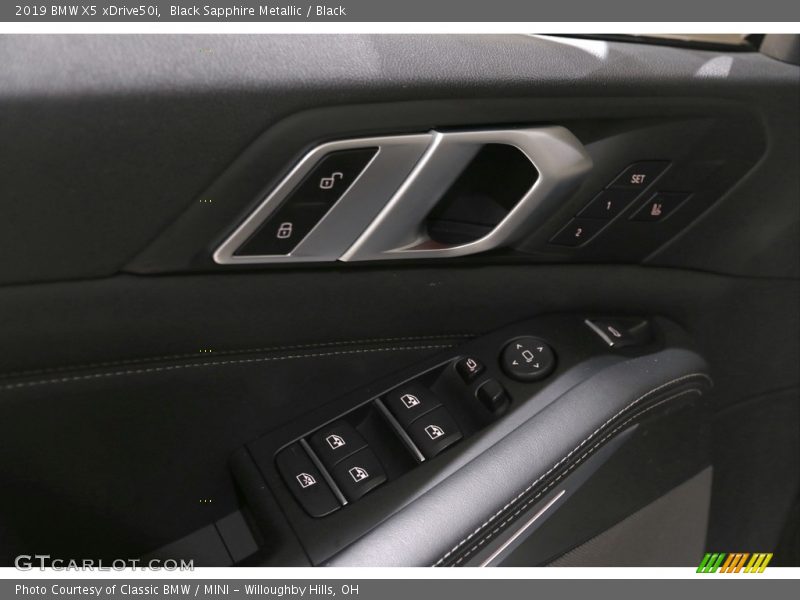Black Sapphire Metallic / Black 2019 BMW X5 xDrive50i