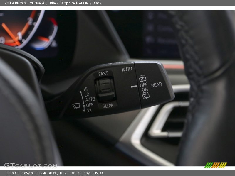 Black Sapphire Metallic / Black 2019 BMW X5 xDrive50i
