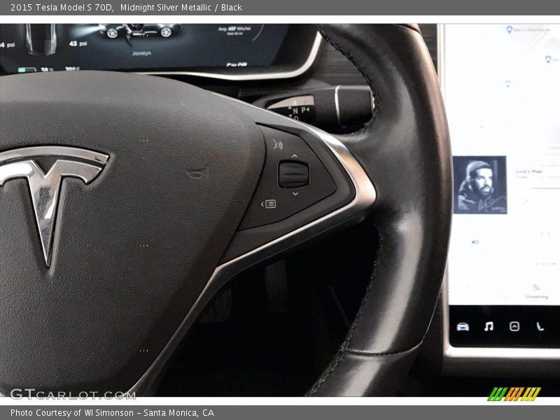  2015 Model S 70D Steering Wheel