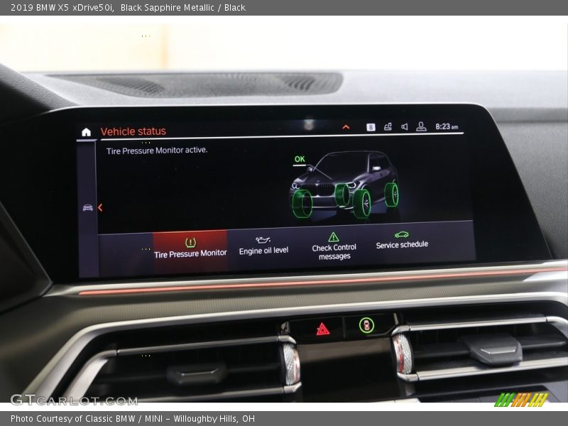 Black Sapphire Metallic / Black 2019 BMW X5 xDrive50i