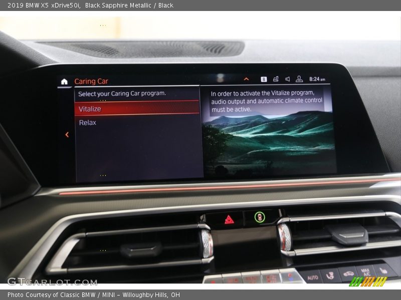 Black Sapphire Metallic / Black 2019 BMW X5 xDrive50i