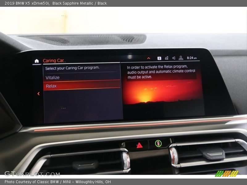 Black Sapphire Metallic / Black 2019 BMW X5 xDrive50i