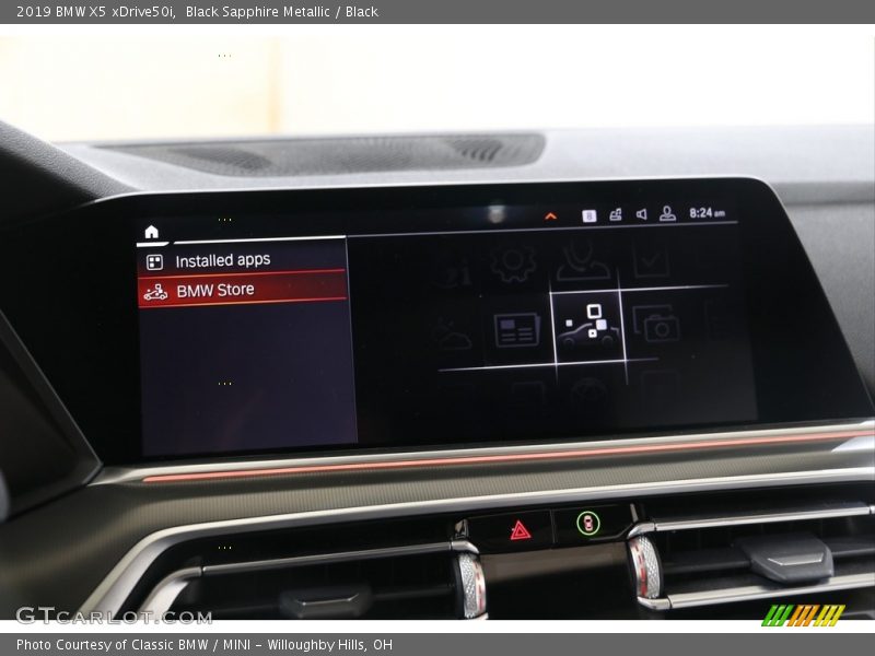 Black Sapphire Metallic / Black 2019 BMW X5 xDrive50i