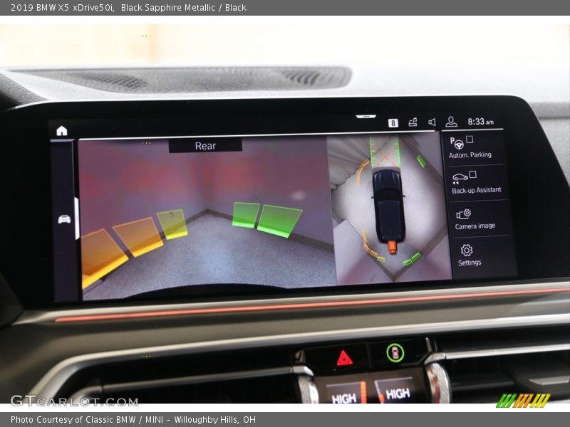 Black Sapphire Metallic / Black 2019 BMW X5 xDrive50i