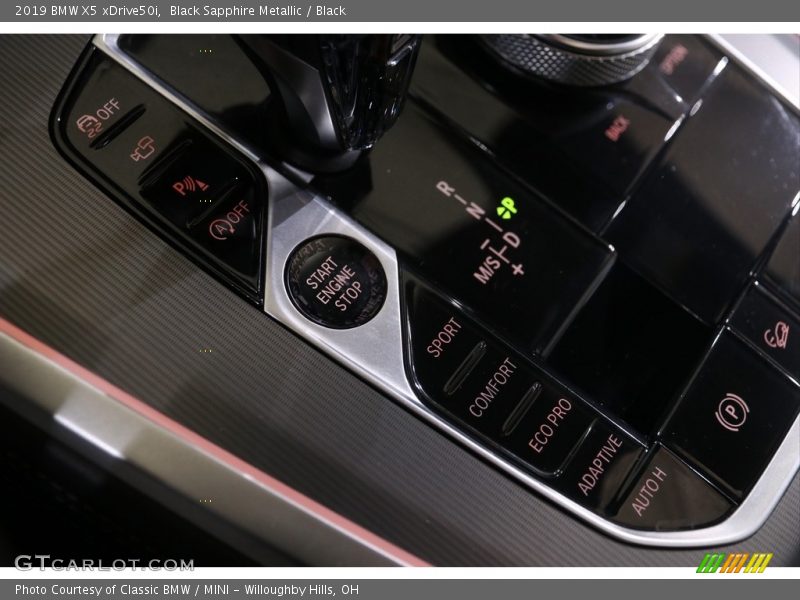 Black Sapphire Metallic / Black 2019 BMW X5 xDrive50i