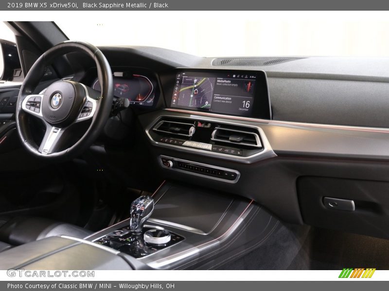 Black Sapphire Metallic / Black 2019 BMW X5 xDrive50i