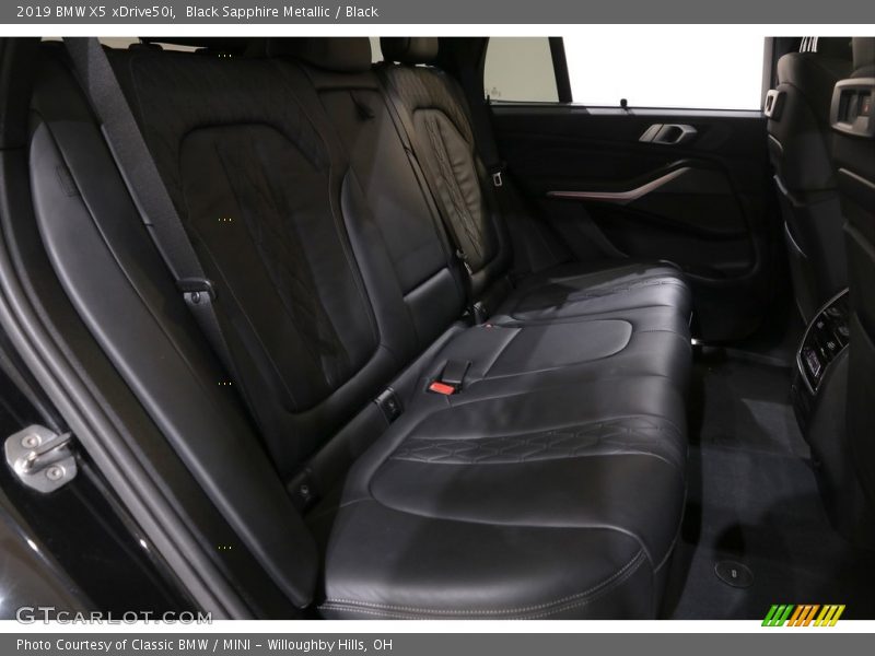 Black Sapphire Metallic / Black 2019 BMW X5 xDrive50i