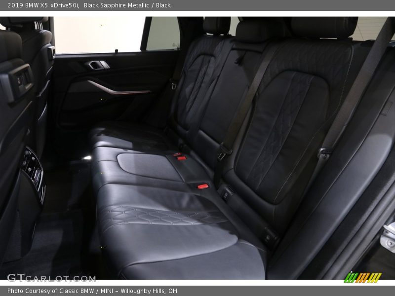 Black Sapphire Metallic / Black 2019 BMW X5 xDrive50i