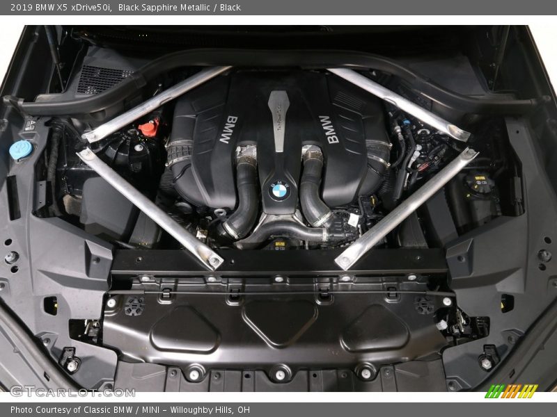 Black Sapphire Metallic / Black 2019 BMW X5 xDrive50i