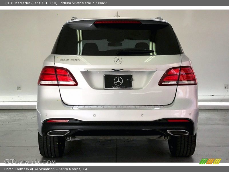 Iridium Silver Metallic / Black 2018 Mercedes-Benz GLE 350