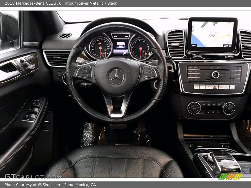 Dashboard of 2018 GLE 350