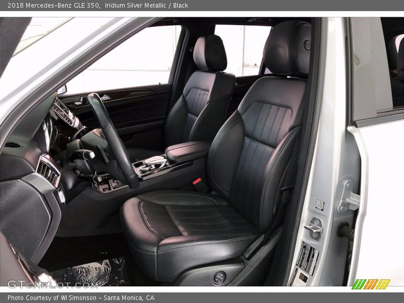 Front Seat of 2018 GLE 350