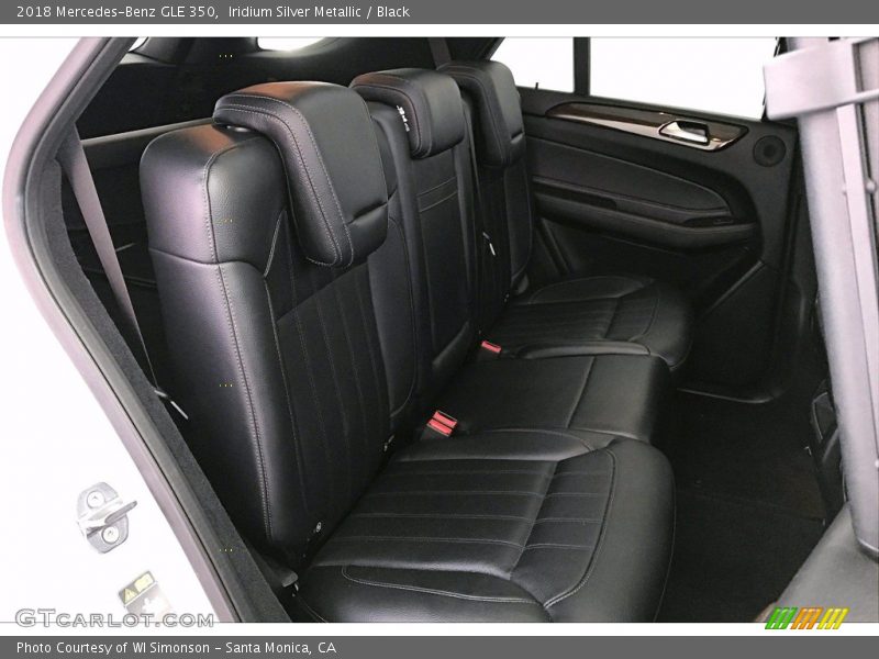 Rear Seat of 2018 GLE 350