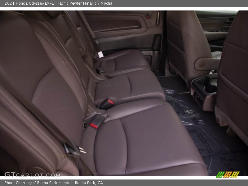 Pacific Pewter Metallic / Mocha 2021 Honda Odyssey EX-L
