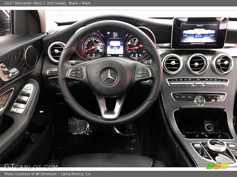 Black / Black 2017 Mercedes-Benz C 300 Sedan