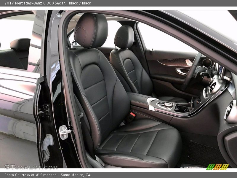 Black / Black 2017 Mercedes-Benz C 300 Sedan