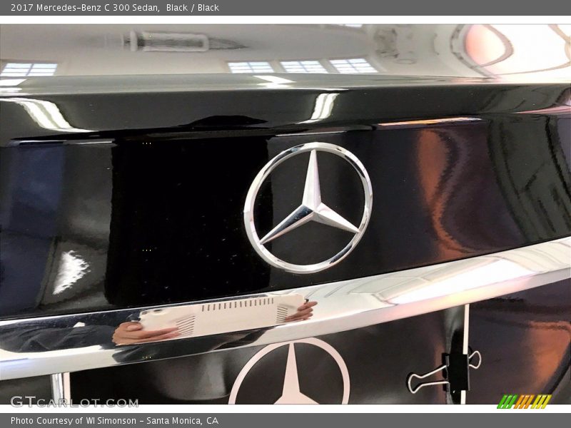 Black / Black 2017 Mercedes-Benz C 300 Sedan