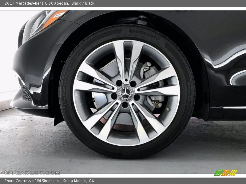 Black / Black 2017 Mercedes-Benz C 300 Sedan