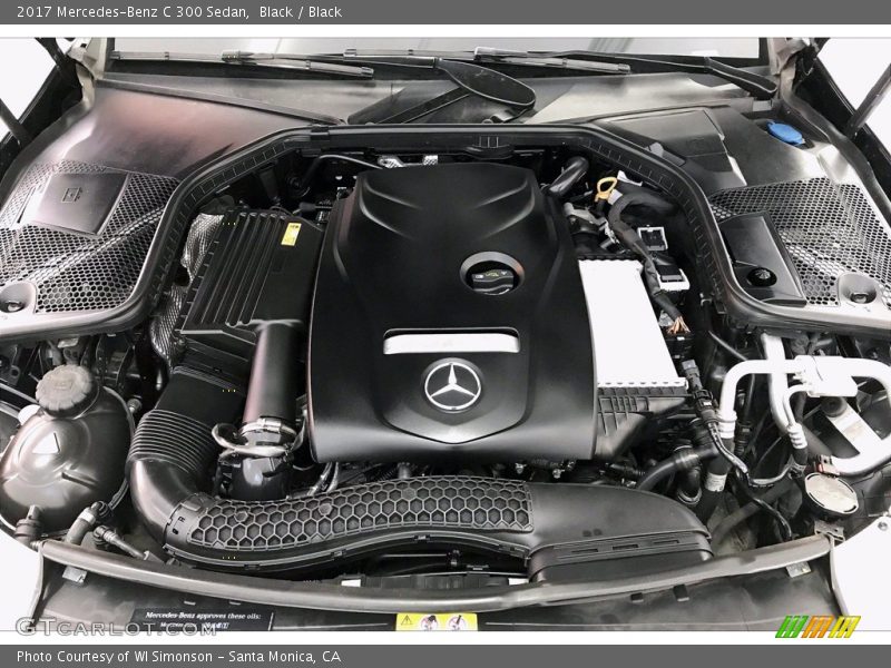 Black / Black 2017 Mercedes-Benz C 300 Sedan
