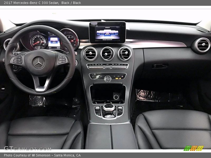 Black / Black 2017 Mercedes-Benz C 300 Sedan