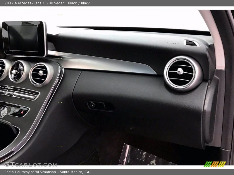 Black / Black 2017 Mercedes-Benz C 300 Sedan