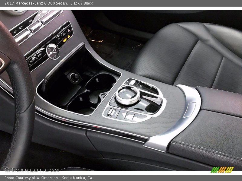 Black / Black 2017 Mercedes-Benz C 300 Sedan