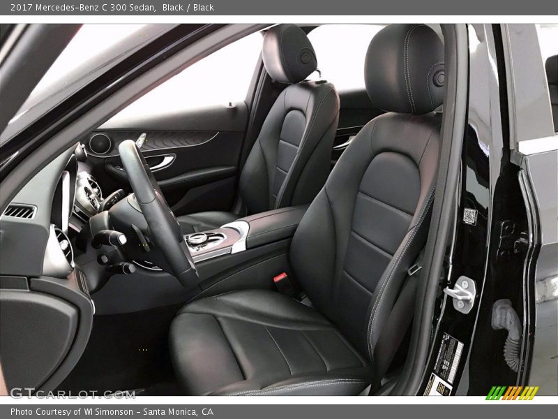 Black / Black 2017 Mercedes-Benz C 300 Sedan