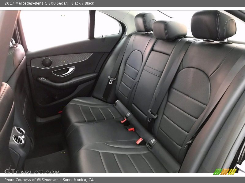Black / Black 2017 Mercedes-Benz C 300 Sedan